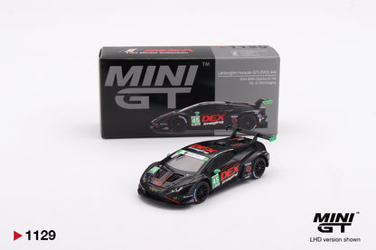 TSM Mini GT 1:64 Lamborghini Huracán GT3 EVO2 #45 No. 45 DEX Imaging 2024 IMSA Daytona 24 Hrs