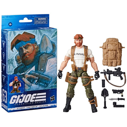 G.I. Joe Classified Stuart "Outback" Selkirk 6 inch Figure