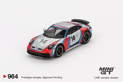 TSM Mini GT 1:64 Porsche 911 Dakar Ice Grey Metallic "Rally 1978" (RHD)