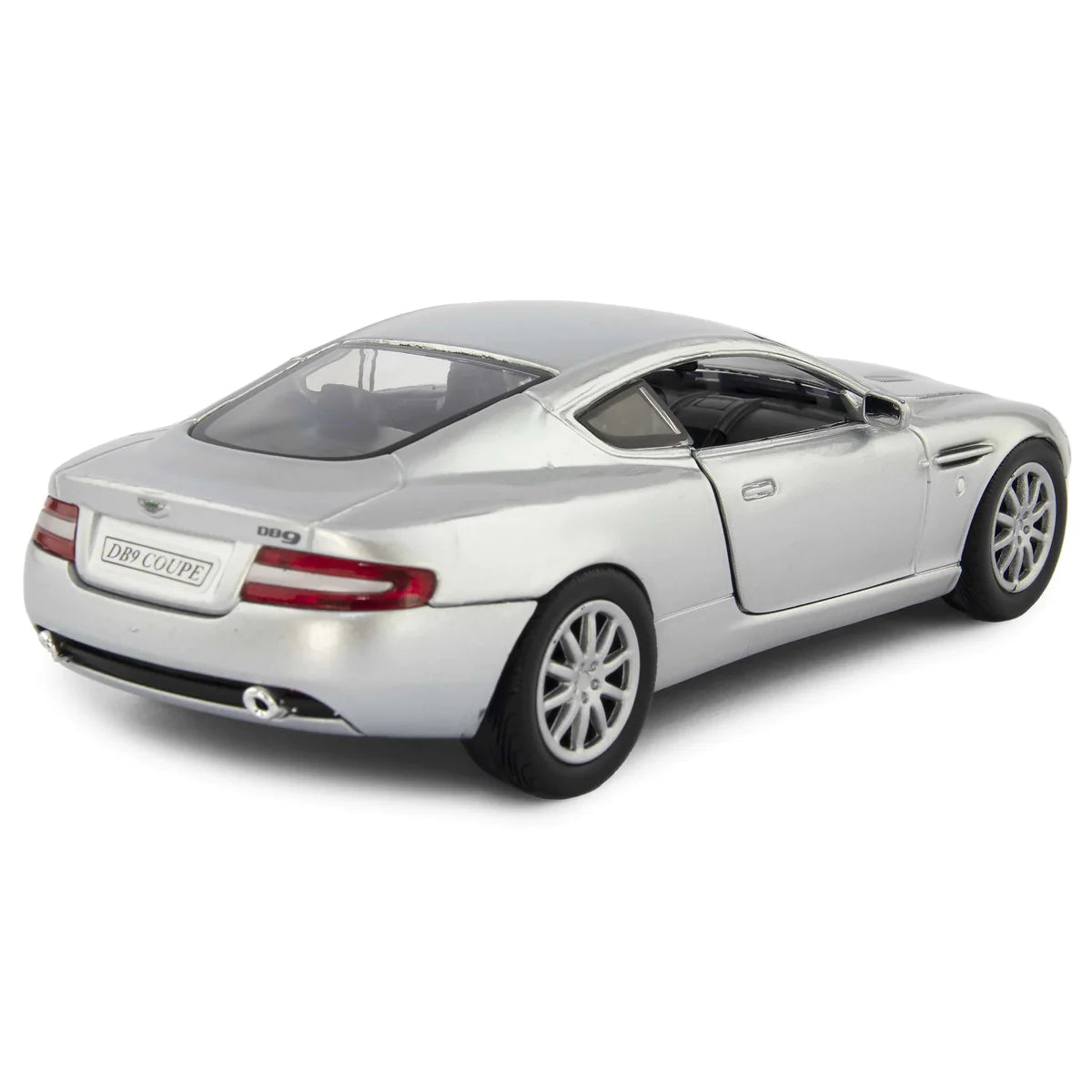 1:24 Aston Martin DB9 Coupe Tungsten Silver Diecast Model Car