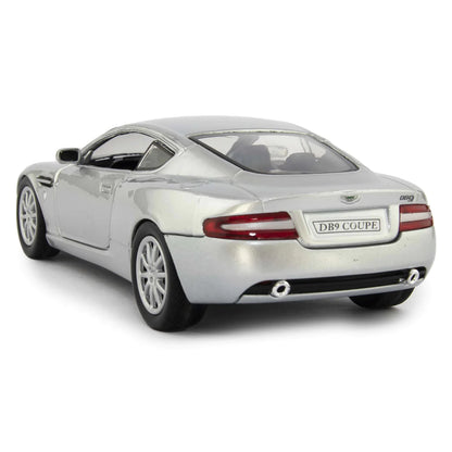 1:24 Aston Martin DB9 Coupe Tungsten Silver Diecast Model Car