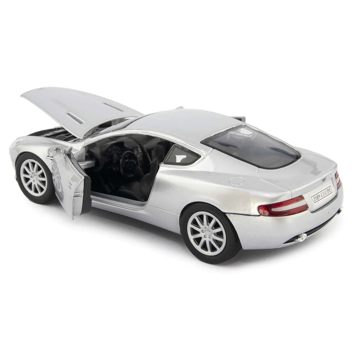 1:24 Aston Martin DB9 Coupe Tungsten Silver Diecast Model Car