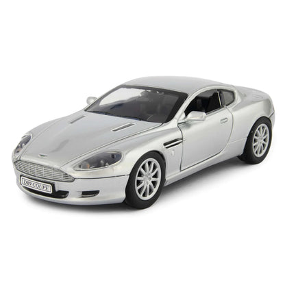 1:24 Aston Martin DB9 Coupe Tungsten Silver Diecast Model Car