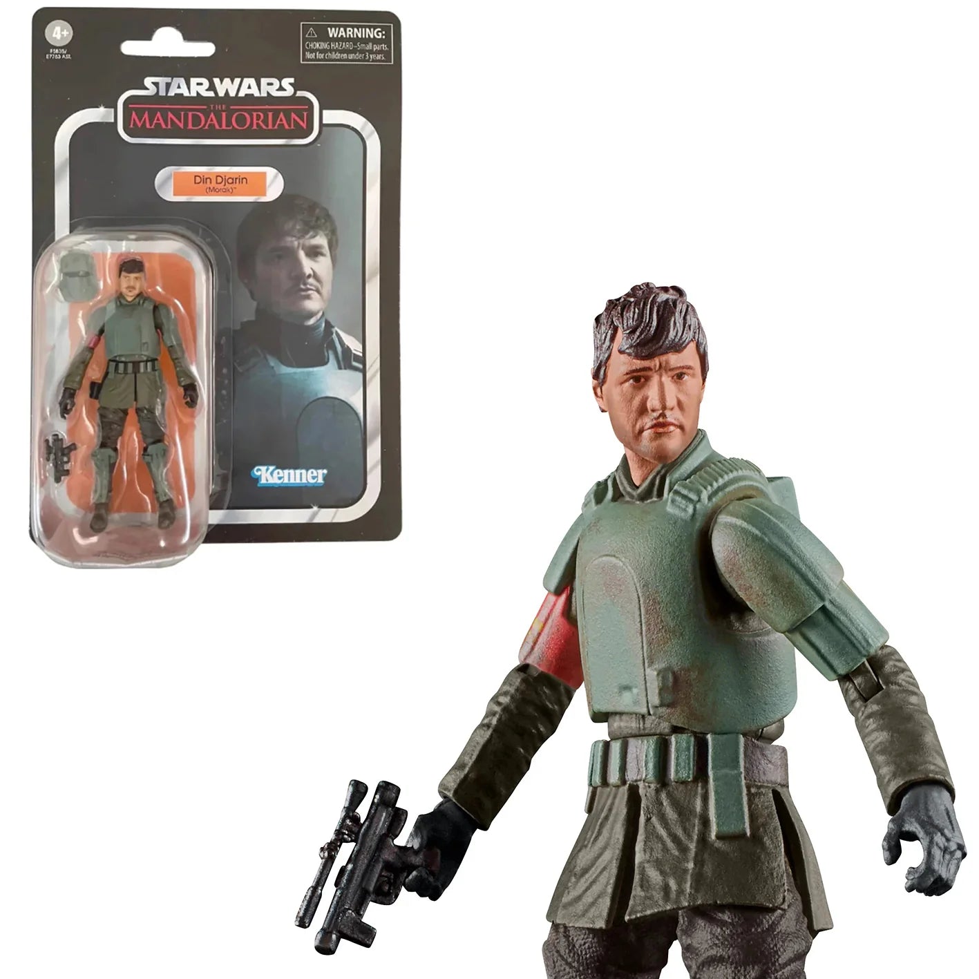 Star Wars The Vintage Collection The Mandalorian Din Djarin Morak