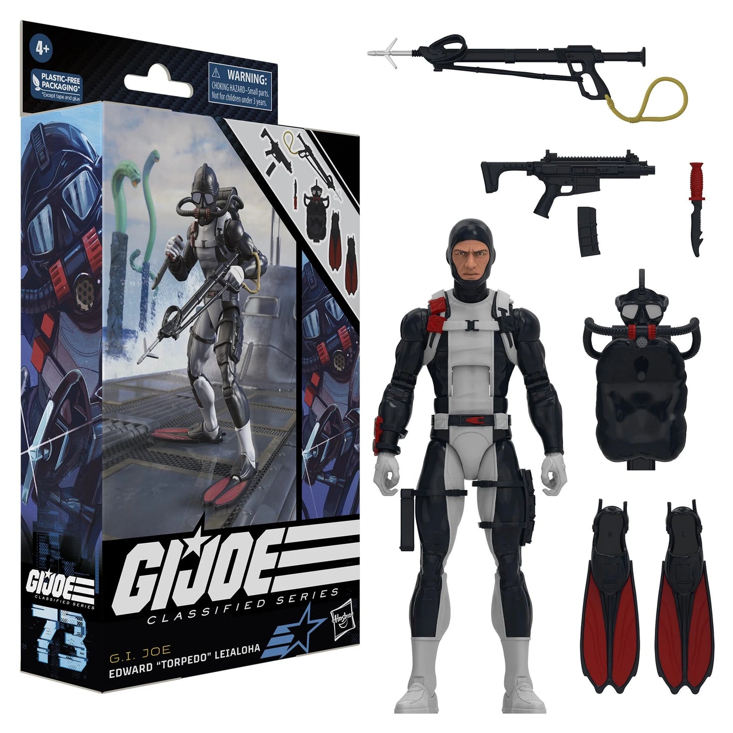 G.I. Joe Classified Edward "Torpedo" Leialoha 6 inch Figure