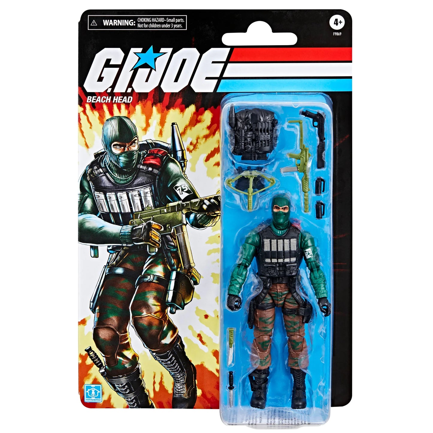 G.I. Joe Classified Retro Beach Head 6 inch Figure