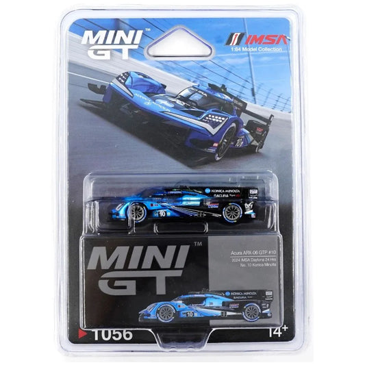 TSM Mini GT 1:64 Acura ARX-06 GTP #10 Wayne Taylor Racing with Andretti 2024 IMSA Daytona 24 Hrs
