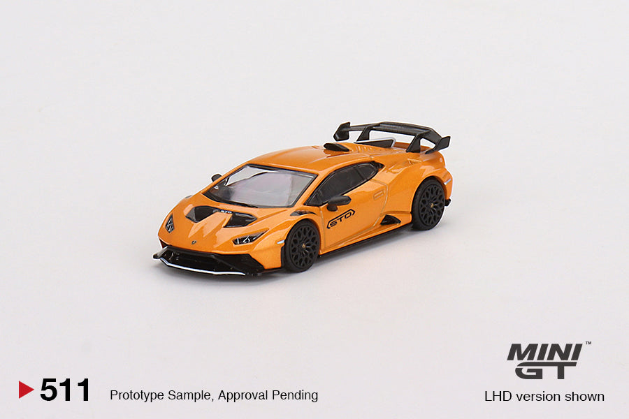 TSM Mini GT 1:64 Lamborghini Huracán STO Arancio Borealis (RHD)