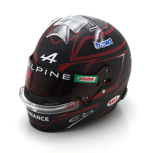 F1 Esteban Ocon Alpine 2023 Helmet 1/5 Scale