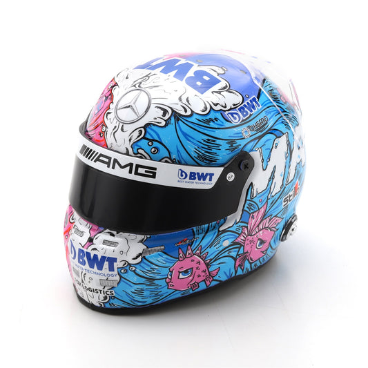 F1 Raffaele Marciello Helmet Winner SPA 24H 2022 1/5 Scale