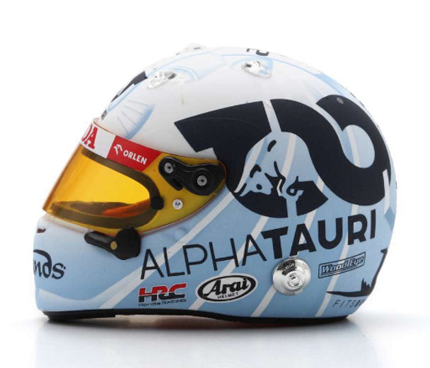 F1 Alpha Tauri Yuki Tsunoda Helmet Singapore GP 2023 1/5 Scale