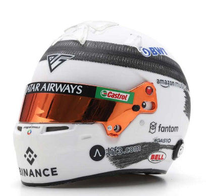 BWT Alpine F1 Team - Pierre Gasly Qatar GP 2023 Helmet 1/5 Scale