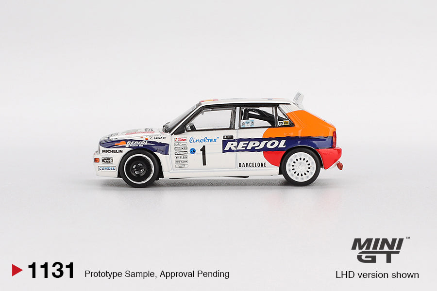 TSM Mini GT 1:64 Lancia Delta HF Integrale Evoluzione #1 1993 Rallye Monte-Carlo