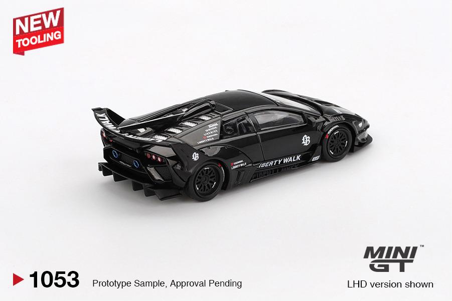 TSM Mini GT 1:64 Lamborghini LB-Silhouette WORKS MURCIELAGO GT Evo Black