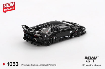 TSM Mini GT 1:64 Lamborghini LB-Silhouette WORKS MURCIELAGO GT Evo Black