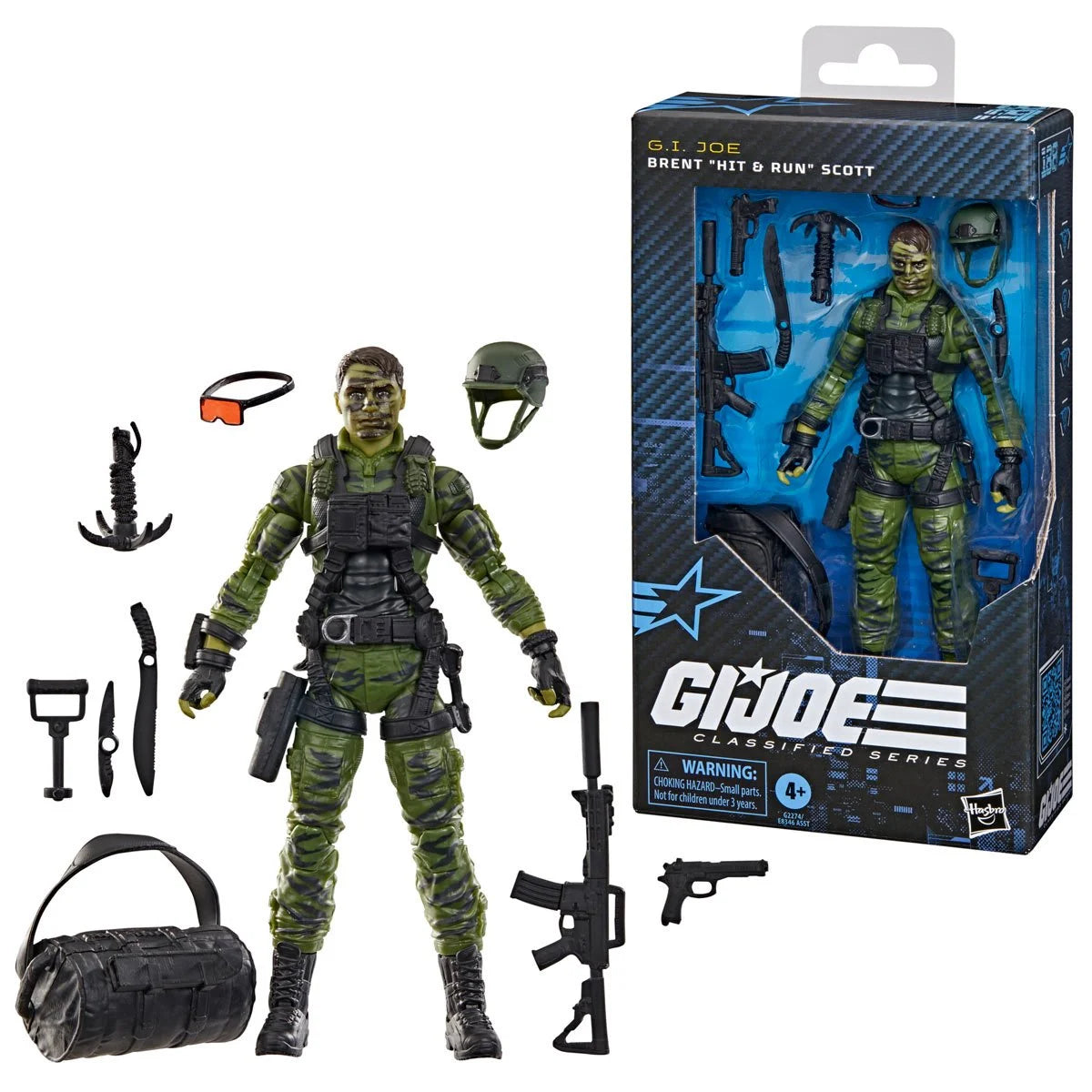 G.I. Joe Classified Brent "Hit & Run" Scott 6 inch Figure