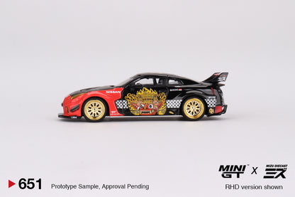 TSM Mini GT 1:64 LB-Silhouette WORKS GT NISSAN 35GT-RR Ver.1 “BARONG” MINI GT x MIZU Diecast