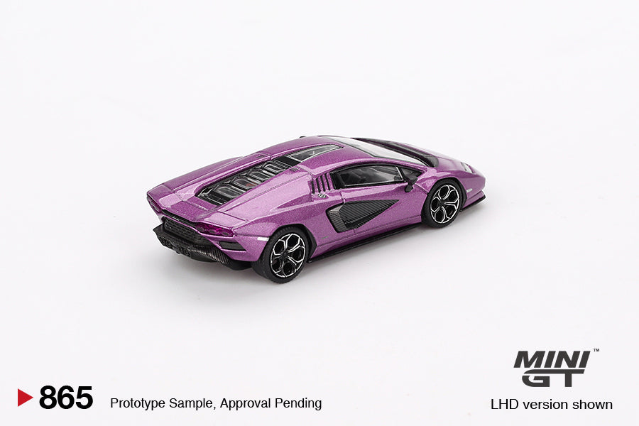 TSM Mini GT 1:64 Lamborghini Countach LPI 800-4 Viola 30th