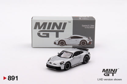 TSM Mini GT 1:64 Porsche 911 Dakar Ice Gray Metallic (RHD)