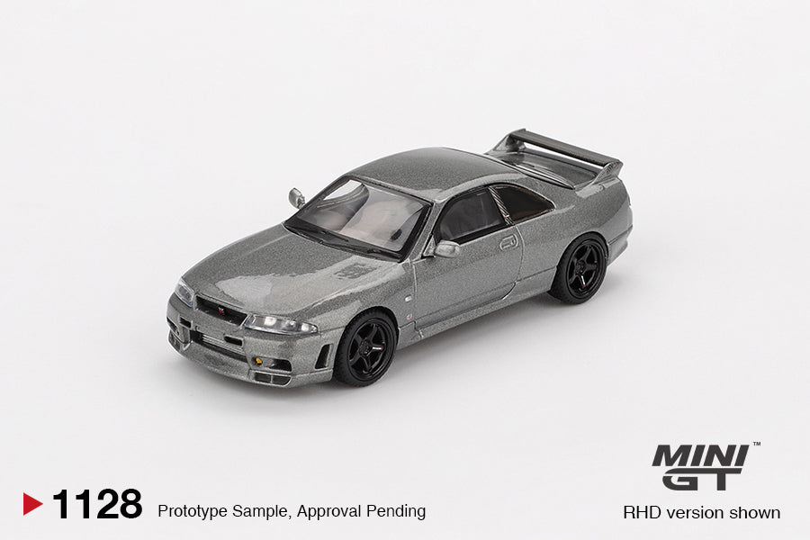 Mini GT 1:64 NISSAN Skyline GT-R Dark Metal Gray (NISMO BCNR33 CRS Version)