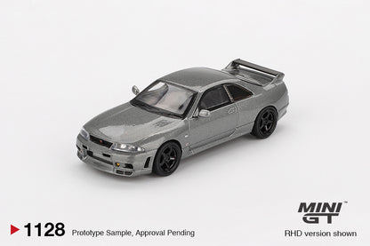 Mini GT 1:64 NISSAN Skyline GT-R Dark Metal Gray (NISMO BCNR33 CRS Version)