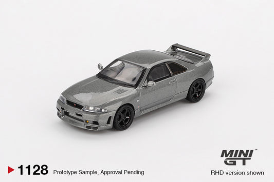 Mini GT 1:64 NISSAN Skyline GT-R Dark Metal Gray (NISMO BCNR33 CRS Version)