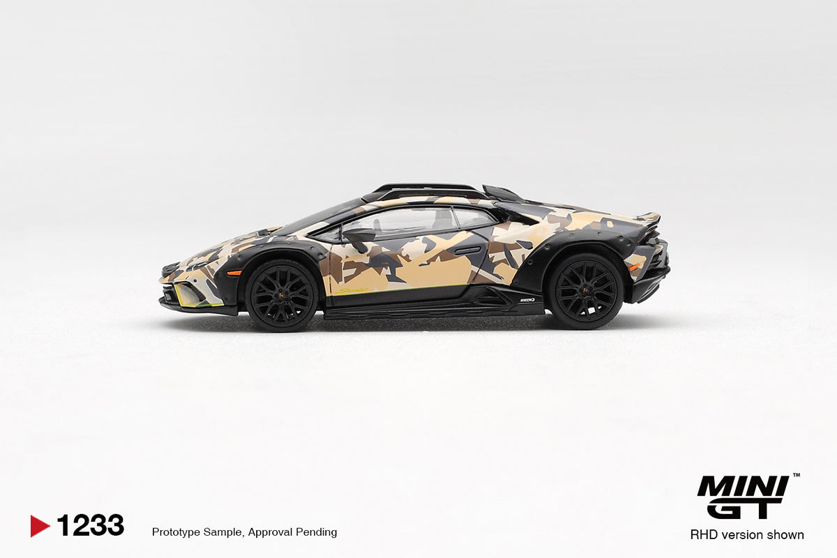 Mini GT 1:64 Lamborghini Huracán Sterrato All-Terrain Set of 4 Diecast Model Cars