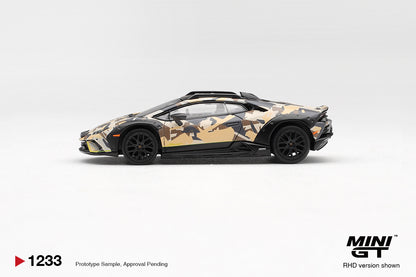 Mini GT 1:64 Lamborghini Huracán Sterrato All-Terrain Set of 4 Diecast Model Cars