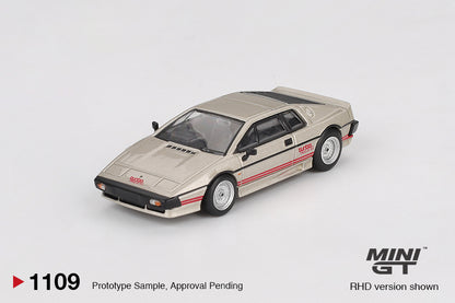 TSM Mini GT 1:64 Lotus Esprit Turbo Metallic Silver