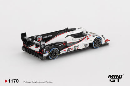 TSM Mini GT 1:64 Acura ARX-06 GTP #93 Acura Meyer Shank Racing 2025 IMSA Daytona 24 Hrs