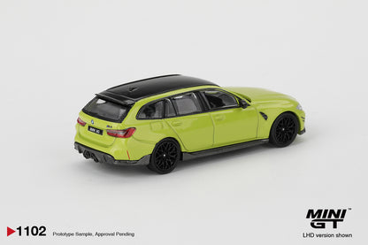 TSM Mini GT 1:64 BMW M3 M Performance Touring Sao Paulo Yellow RHD