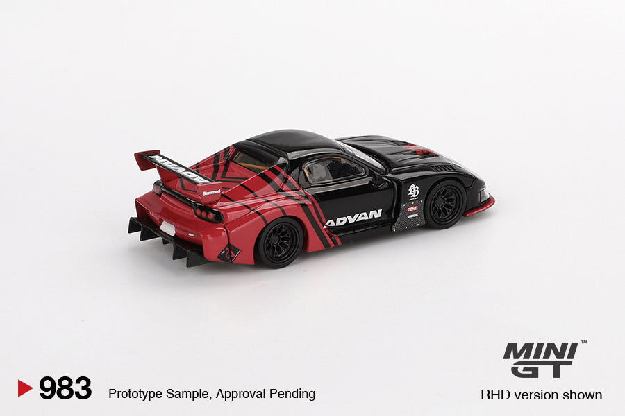 TSM Mini GT 1:64 Mazda RX-7 LB-Super Silhouette Advan RHD