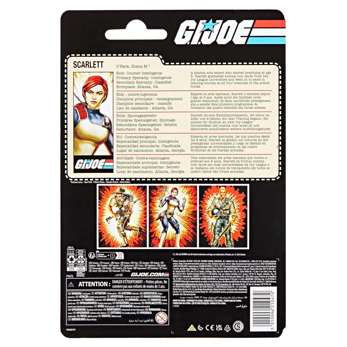 G.I. Joe Classified Retro Scarlett 6 inch Figure