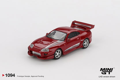 TSM Mini GT 1:64 Toyota Supra VeilSide Combat V-I Red RHD
