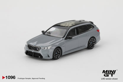TSM Mini GT 1:64 BMW M5 Touring Brooklyn Grey Metallic RHD