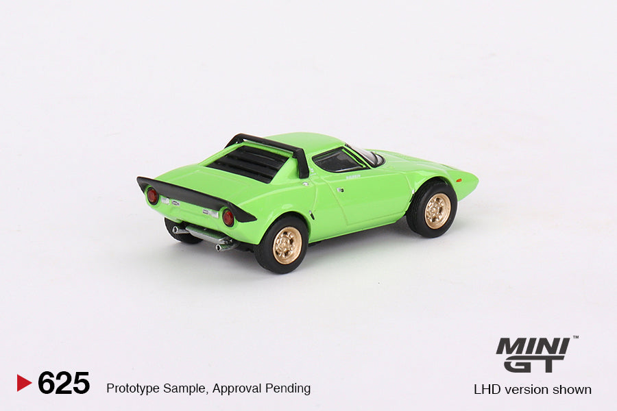 TSM Mini GT 1:64 Lancia Stratos HF Stradale Verde Chiaro (LHD)