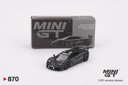 TSM Mini GT 1:64 McLaren F1 GTR #59 1995 Le Mans 24Hr Winner Post-Race Weathered