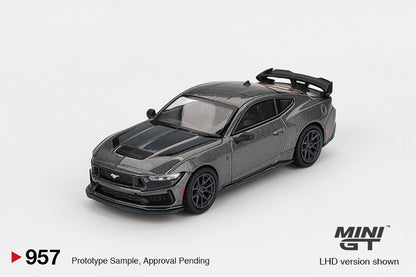 TSM Mini GT 1:64 Ford Mustang Dark Horse 2024 Carbonized Gray