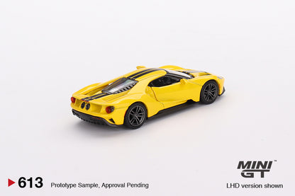 TSM Mini GT 1:64 Ford GT Triple Yellow