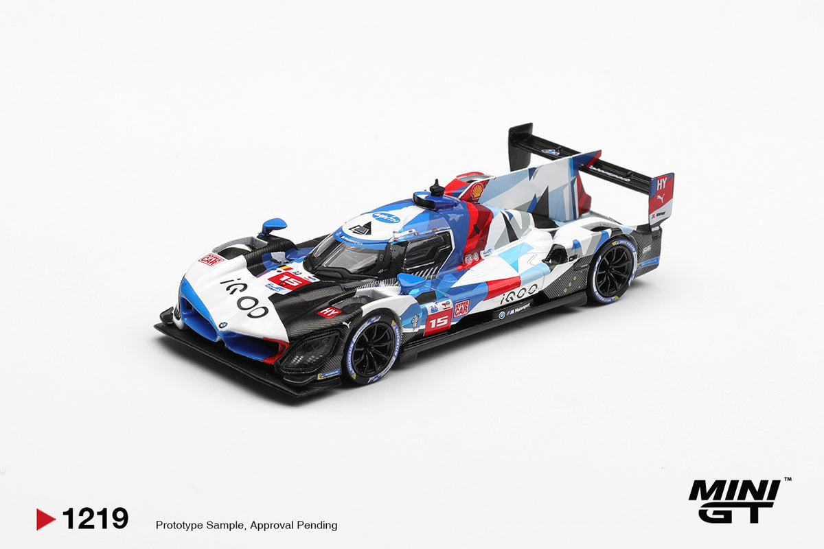 TSM Mini GT 1:64 BMW M Hybrid V8 Hypercar #15 BMW M TEAM WRT 2024 Le Mans 24 Hrs Diecast Model Car