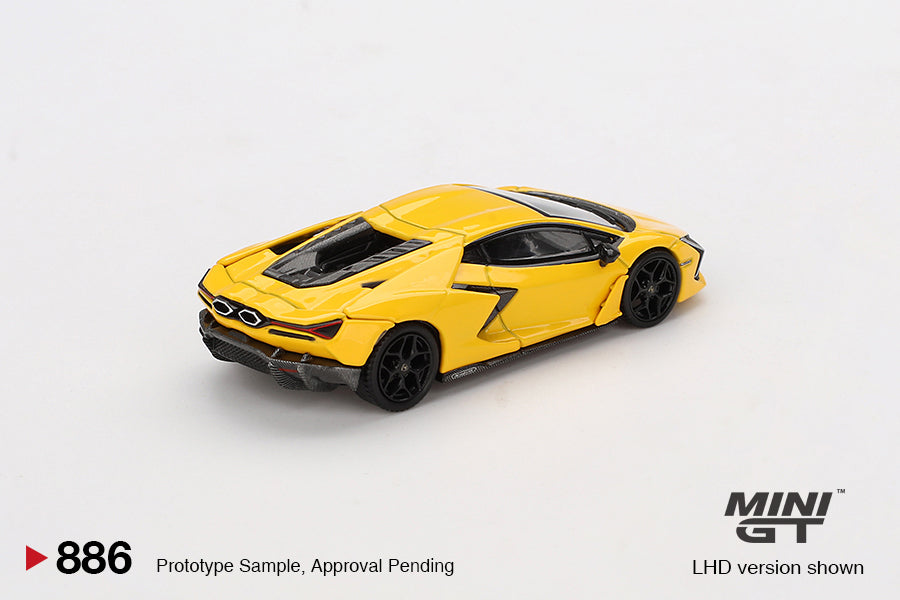 TSM Mini GT 1:64 Lamborghini Revuelto Giallo RHD