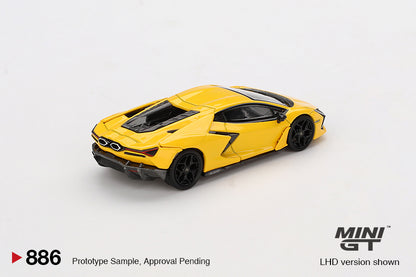 TSM Mini GT 1:64 Lamborghini Revuelto Giallo RHD