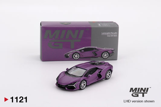 TSM Mini GT 1:64 Lamborghini Revuelto Viola 30th Matte