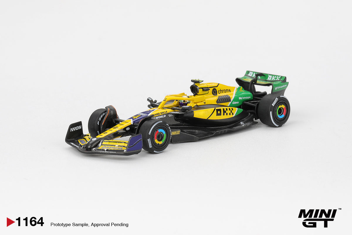 Mini GT 1:64 McLaren MCL38 #4 Lando Norris 2024 F1 Monaco GP Diecast Model Car