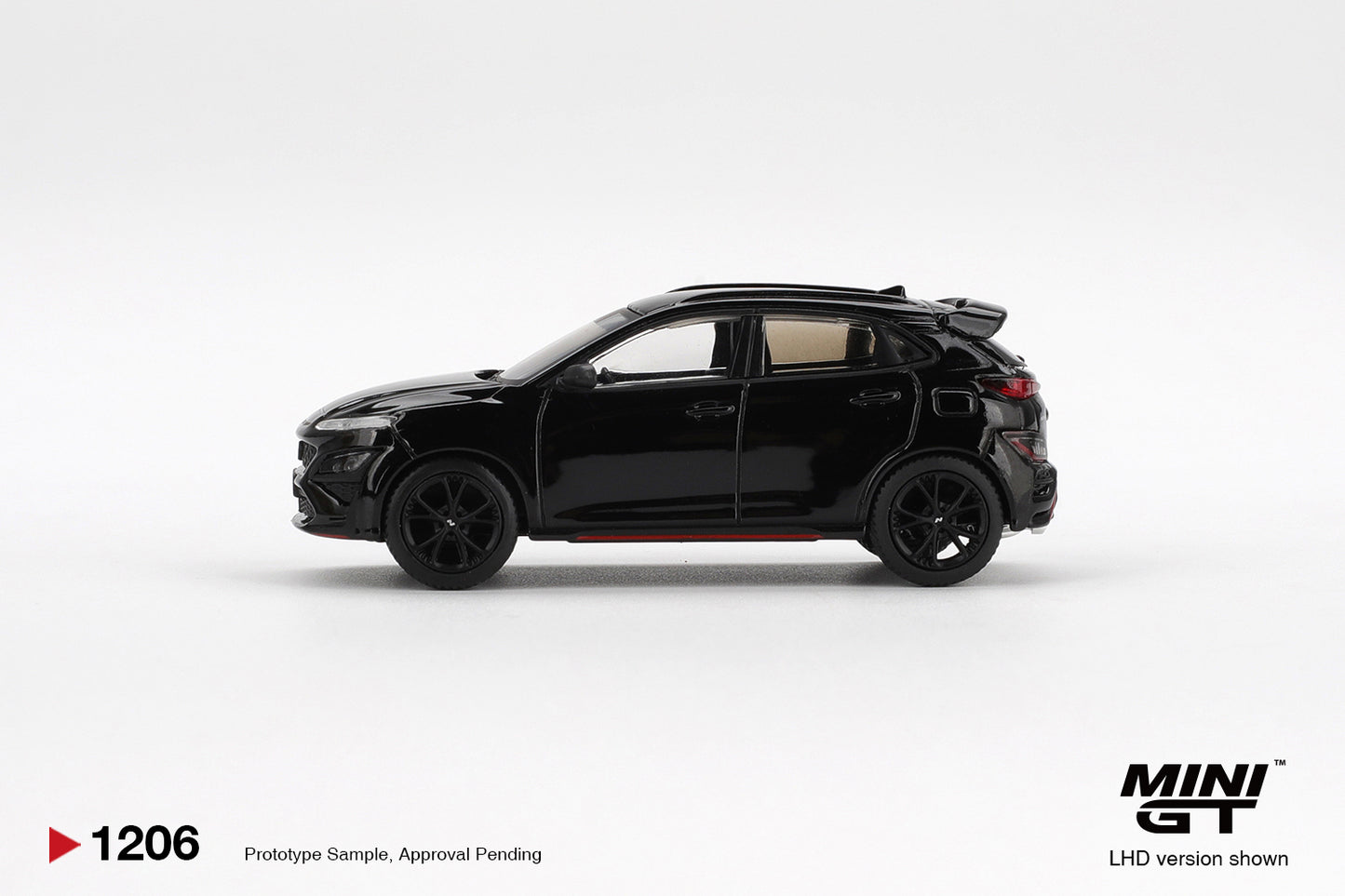 Mini GT 1:64 Hyundai KONA N Phantom Black LHD