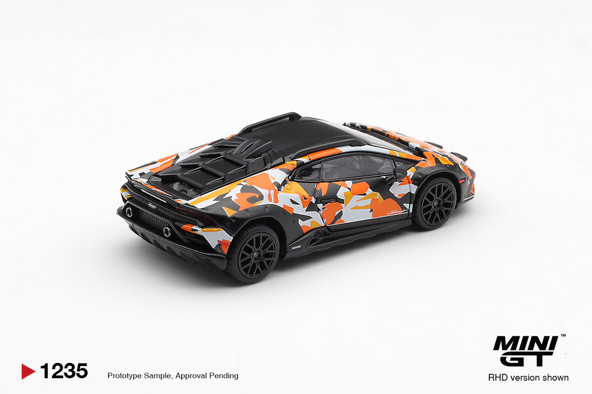 Mini GT 1:64 Lamborghini Huracán Sterrato All-Terrain Set of 4 Diecast Model Cars