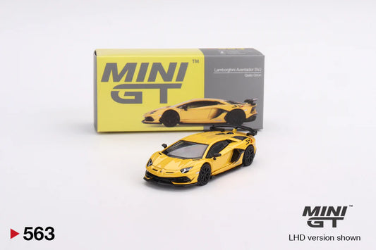 TSM Mini GT 1:64 Lamborghini Aventador SVJ New Giallo Orion (RHD)