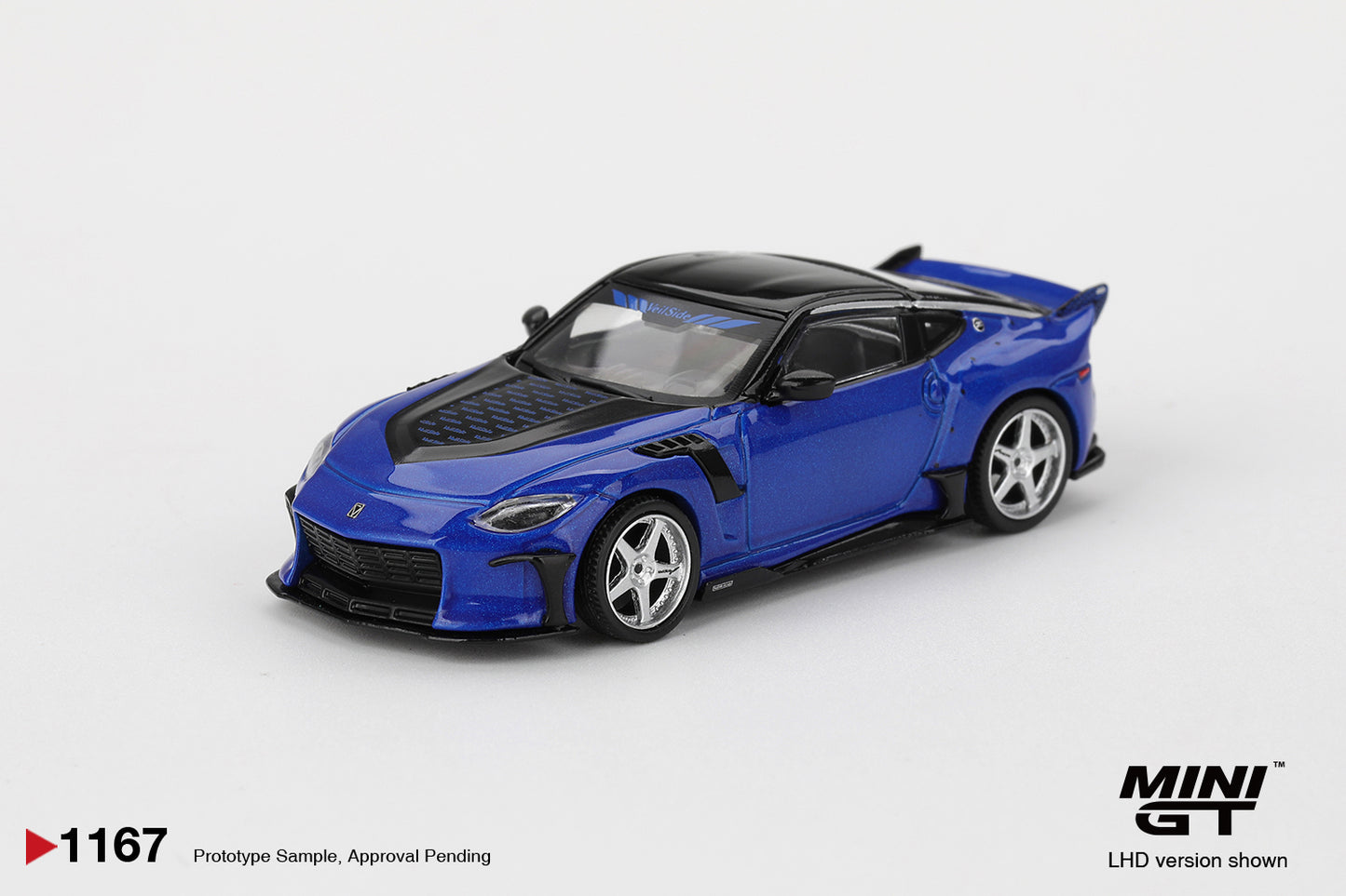 Mini GT 1:64 Nissan Z VeilSide FFZ400 Seiran Blue RHD