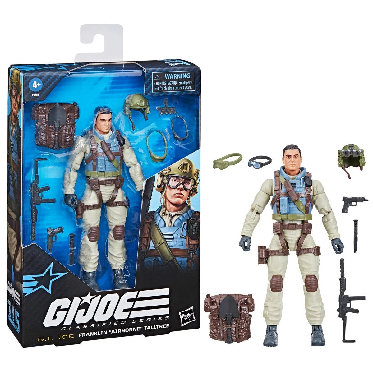 G.I. Joe Classified Franklin "Airborne" Talltree 6 inch Figure