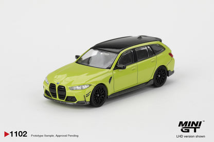 TSM Mini GT 1:64 BMW M3 M Performance Touring Sao Paulo Yellow RHD